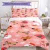 3pcs Christmas Bedding Set Duvet Cover Closure Includes 1 Duvet Cover & 2 Pillowcases, Soft and Comfortable for All Seasons.