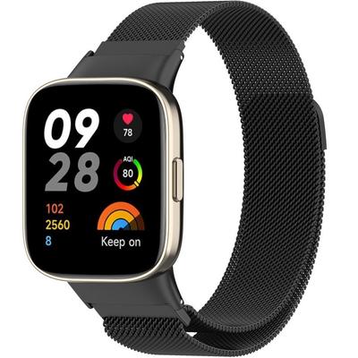 Milanese Bracelet for Xiaomi Redmi Watch 3, Black
