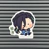 Used Touken Ranbu Nmahoppe Sticker Sasanuki Family Mart Family Mart