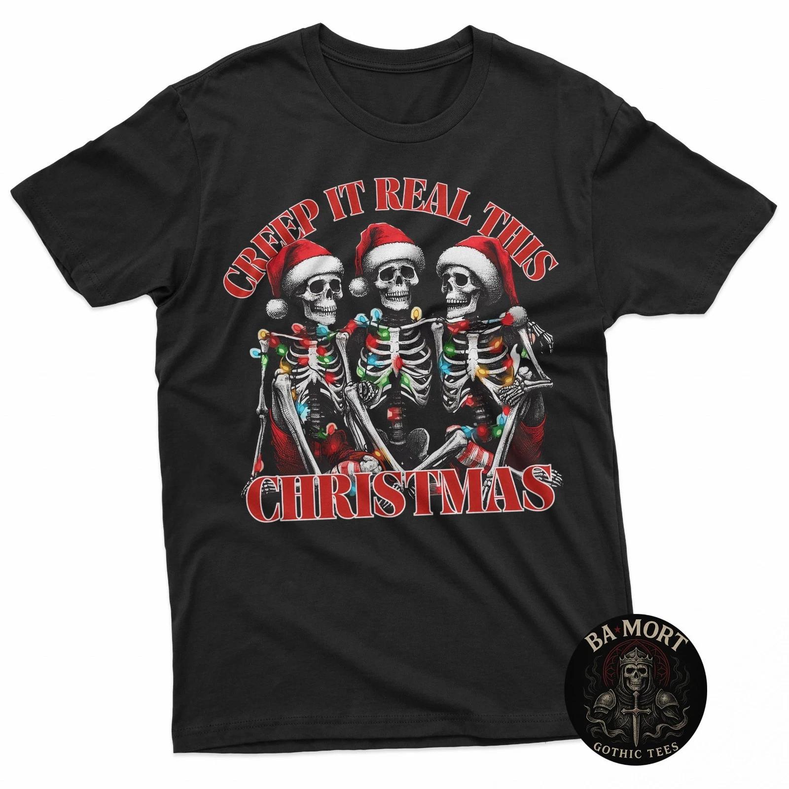Creep It Real This Christmas T-Shirt 4XL