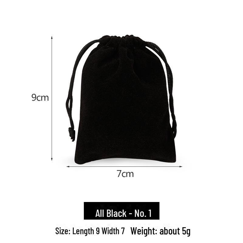 Velvet Drawstring Jewelry Bag: New Year's Lucky Charm Pouch