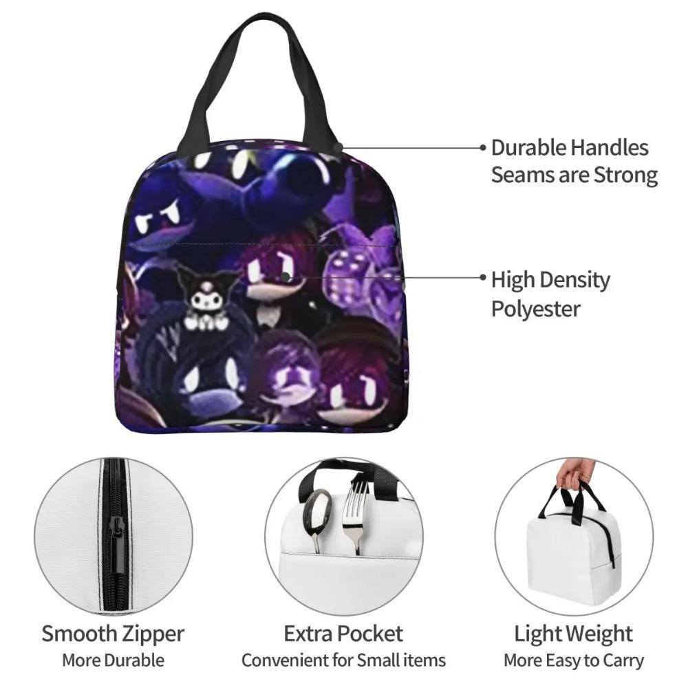 Morddrohnen Uzi Collage Isolierte Lunchtasche für Damen Büro-Kühlbox Thermische Lebensmittelbox Tragbare Lunchboxen Behälter