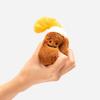 Adorável Bola de Coco de Pelúcia com Barulho para Cachorro Brinquedo Interativo Resistente ao Desgaste para Animal de Estimação Brinquedos de Treinamento para Animais de Estimação