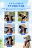 UV Protection Hat for Women Sun Protection Hat with Wide Slimming Adjustable Size Light Heat UV Wire Chin Suitable for Plus [Gokamoi] - Brim, Effect,