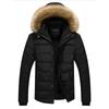 2025 Winter New Popular Men's Padded Jacket Thickened Padded Jacket Korean Version Hooded Collar Padded Jacket Men