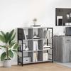 Bookshelf 9 Tiers 102 X 32 X 104.5 Cm Engineered Wood