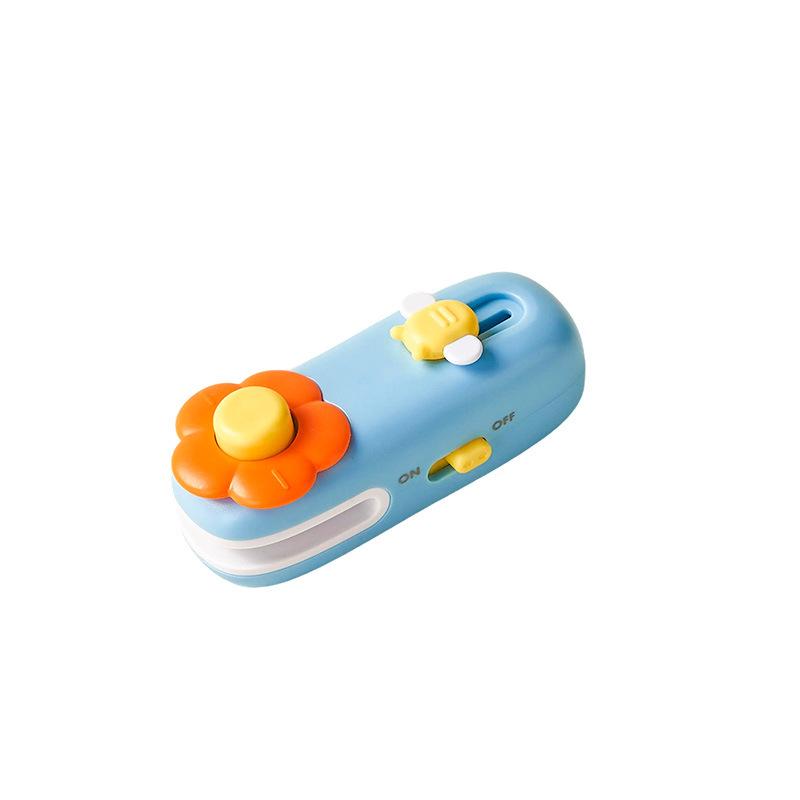 Mini USB Rechargeable Heat Sealer Portable Handheld Food Bag Sealing Clip for Home Travel