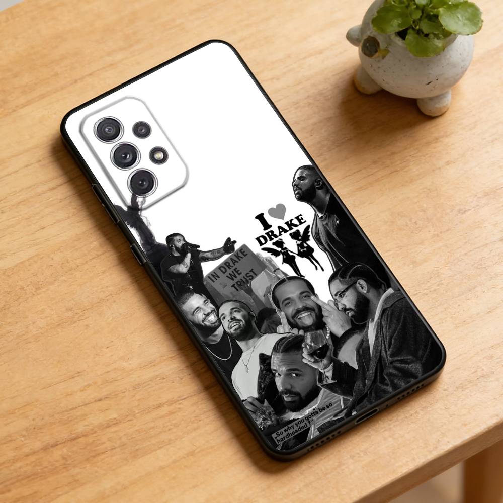 Rapper D-Drake  Phone Case For Samsung Galaxy A73,21,22,32,71,53,52,51,80,5G Soft Black Cover