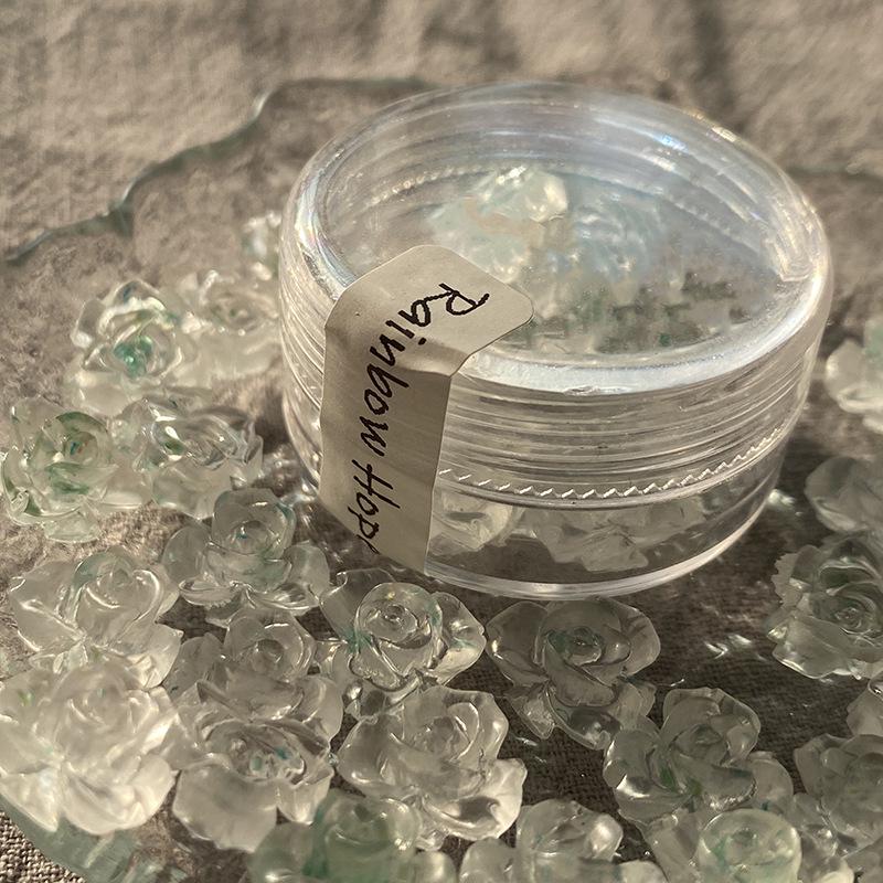 

Резиновые патчи с инкрустацией из лепестков сушеной розы для ювелирных изделий, серег, головных уборов и нейл-арта