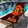 Football United F.C Print Beach Towel, Versatile Lightweight Absorbent Beach Towel for Pool Surf Yoga Bathroom, Perfect Birthday Holiday Gift