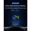 Car HUD GPS Digital Speedometer – Plug-and-Play Windshield Projector, Color Display KMH Speed for Trucks, SUVs & All Vehicles