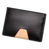 [Kipris] Rugga Shoulder & Full Vegetable Tanned Leather Single Card Case - Slim - Black 6286(01) 7.2 X 10.2 X 0.4cm