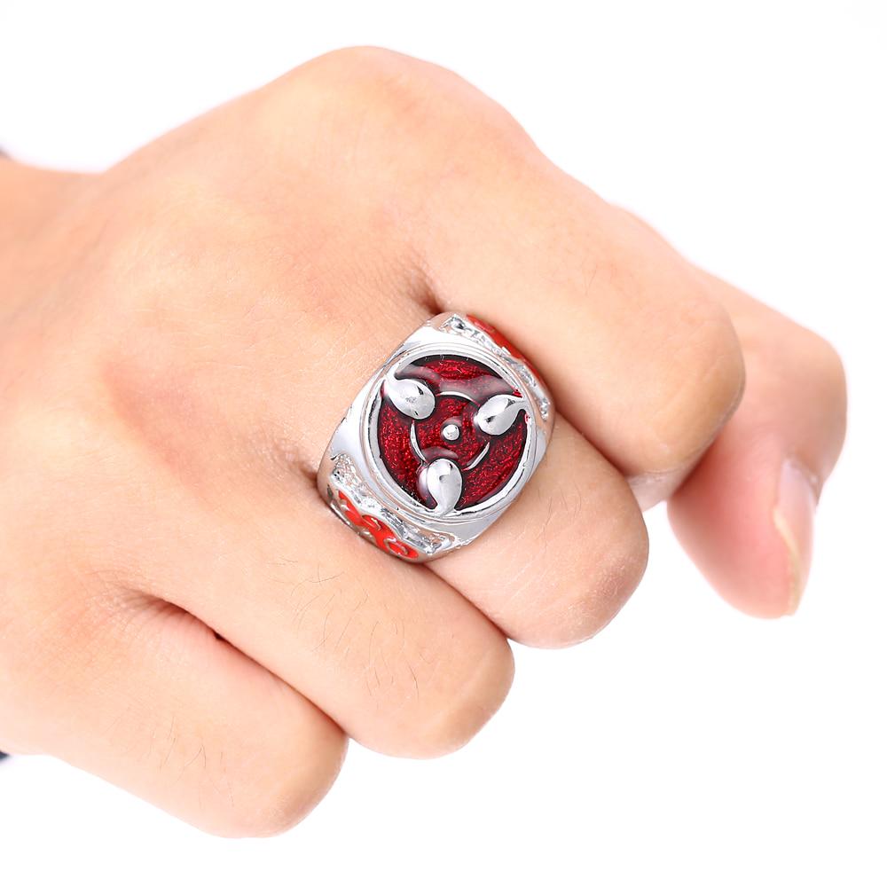 Anime Cosplay Sharingan Rings Jewelry Accessories