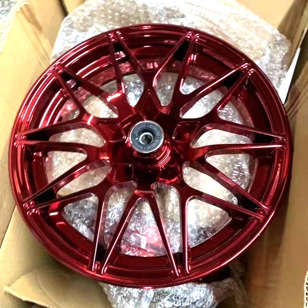 12*2.75 inch-7.0 Electroplate Aluminum Wheel Hub Motorcycle Front Rim For Yamaha Aerox BWS RSZ FORCE M3 Monkey Ninebot NIU N1S