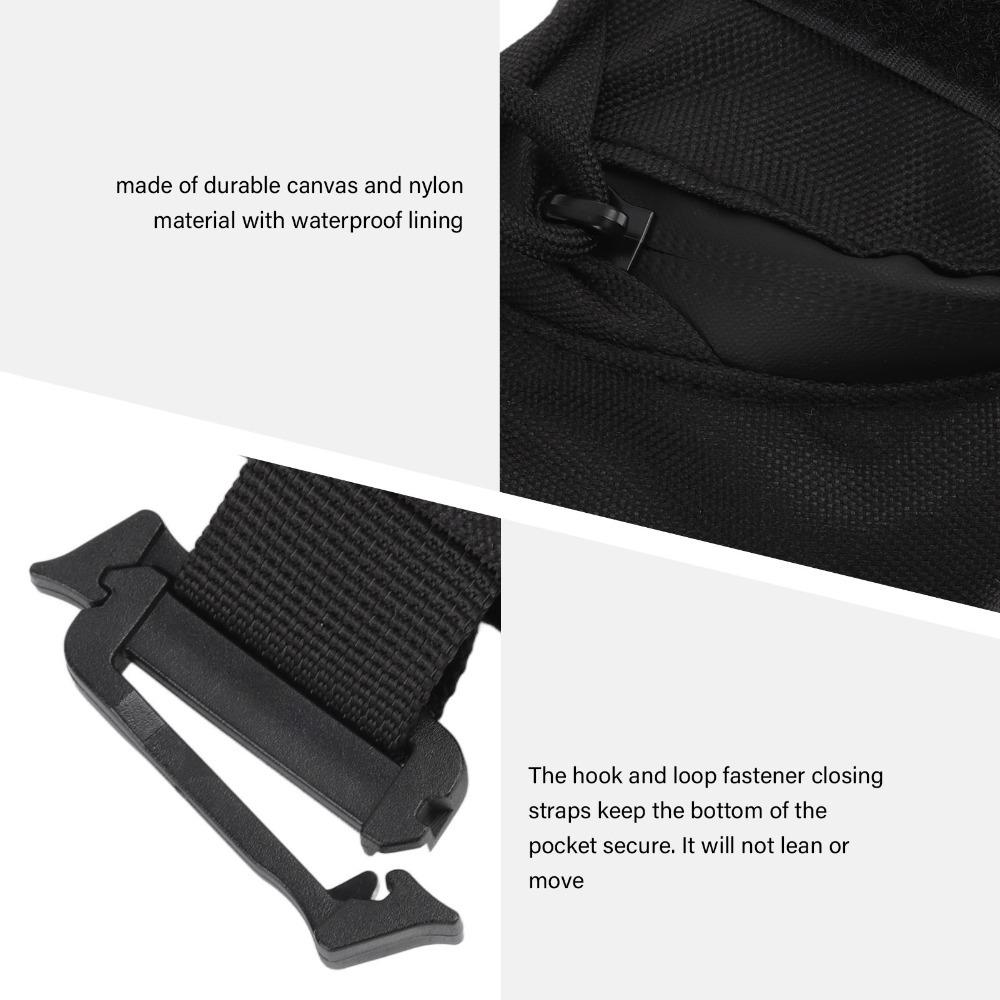 

Multifunctional Clip On Pouch Zipper Pocket Backpack Attachment Bag Outdoor Sport