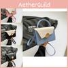 Fashion-forward Pu Small Square Shoulder Bag With Soft Structure For Stylish Outings