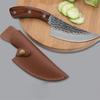 Sheath Leather with Buckle Cutter Pocket Holder Equipment Portable Protection Case Outdoor Loop Protective Supply
