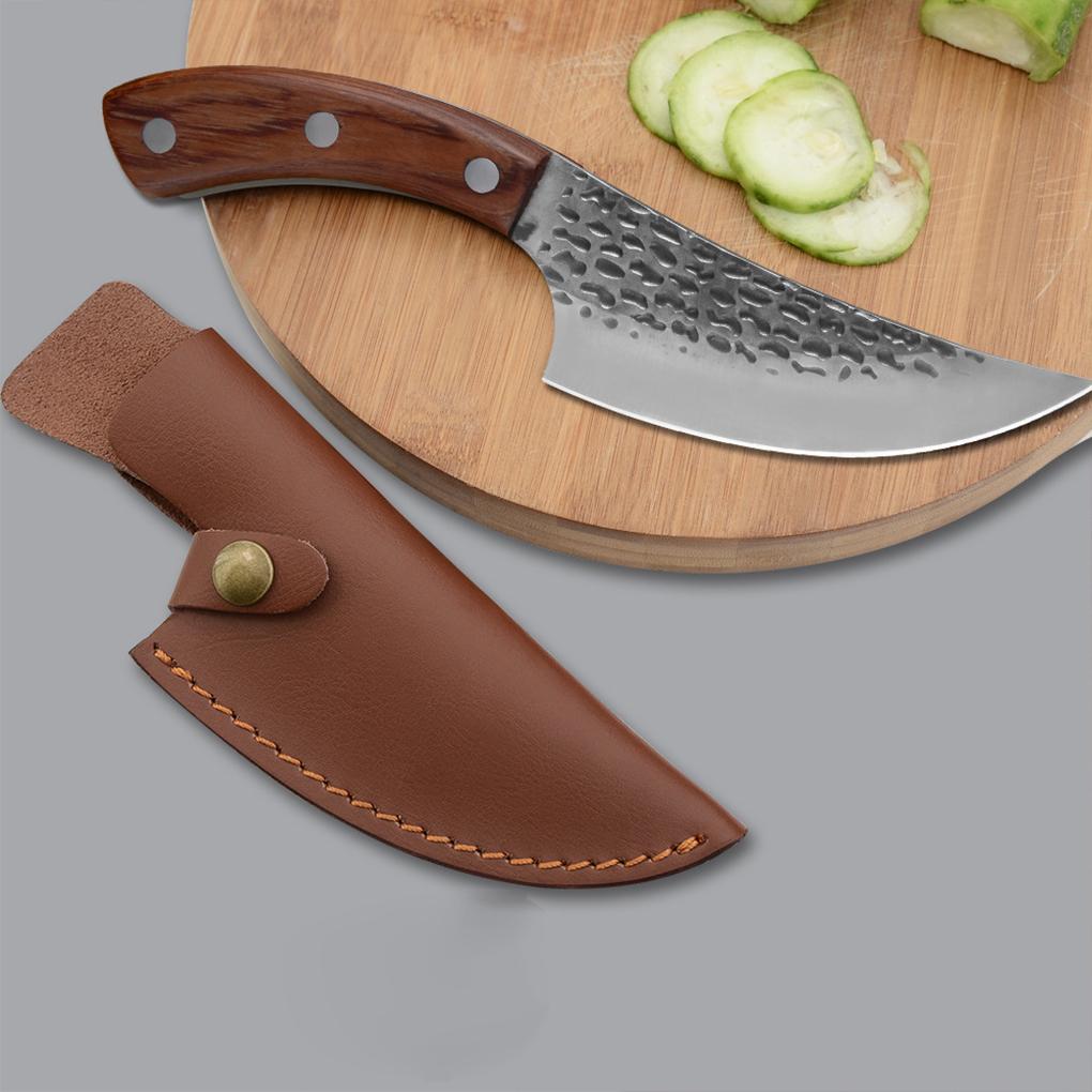 Sheath Leather with Buckle Cutter Pocket Holder Equipment Portable Protection Case Outdoor Loop Protective Supply