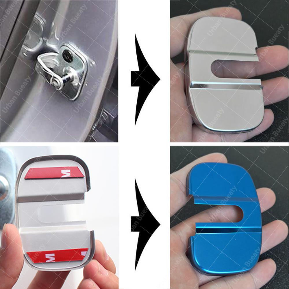 Car Door Lock Cover Auto Protection Case Design Car Accessories For MG MG3 MG4 EV MG5 EV MG6 MG7 MGF ZR ZS ZT HS Car Accessories