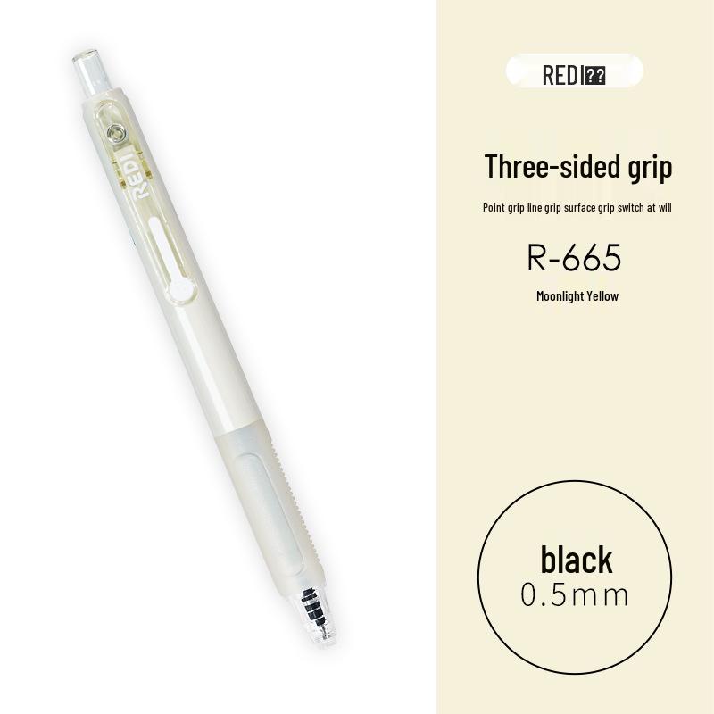 

LeWei Three-Sided Soft Grip Fast-Drying Pen with Large Capacity Replaceable Refill for Exams & Signatures 0.5mm