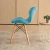 2pcs Curved Butterfly Chair Cover Polar Fleece Stretch Dining Chair Slipcover Girls Room Makeup Chair Covers for Living Room