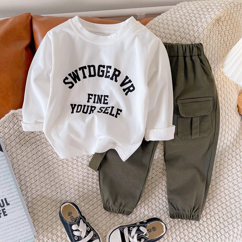 Toddler Boys 3-Piece Set Casual Outfit Cartoon Jacket Pants Top