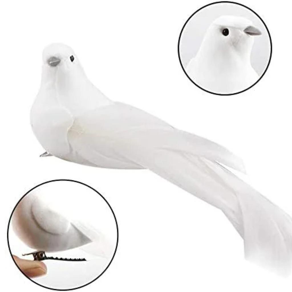 Künstlicher Vogel mit realistischen Federn, Gartendekoration, Fake-Vogel, Dekorative Verzierung, Heimdekoration, Fake-Vogel
