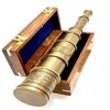 Nautical 20" Victorian Marine Brass Telescope Spyglass With Wooden Box Gift
