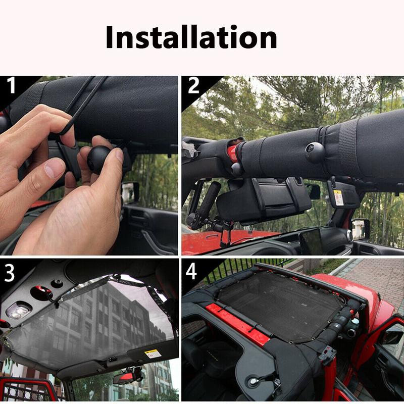 Car Roof Window Shades Car Roof ulation Mesh Sun Shading Mesh Bikini Top Sunshade Car Roof Sun Shade