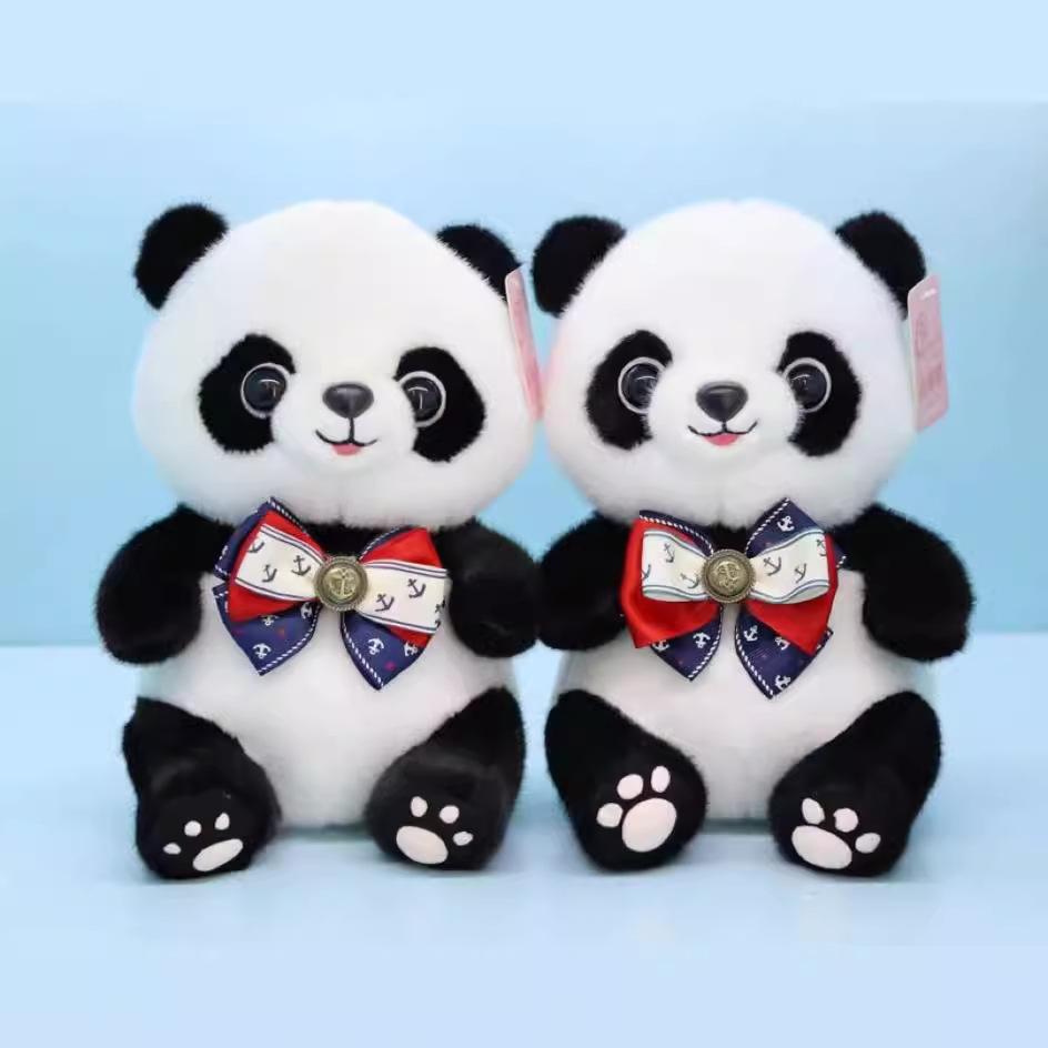Süßer Panda-Puppe Plüschtier-Puppe Riesenpanda Anziehpuppe 8 Zoll Maschinenpuppe
