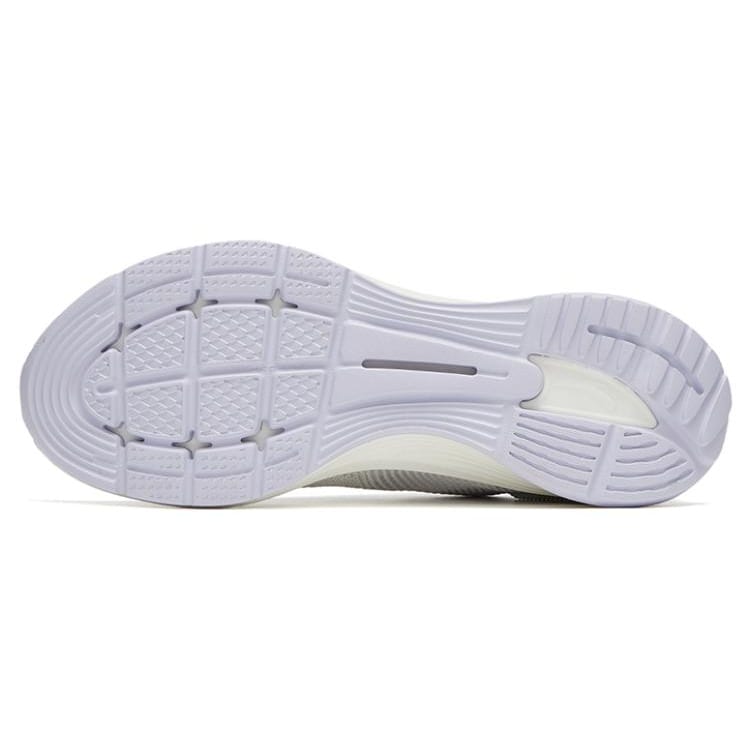 Anta Hydrogen Run V Slip Resistant Abrasion Resistant Low top Running Shoes Women's White Purple 122325540-1
