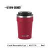 MHW-3BOMBER 360ml Coffee Cups Portable Car Travel Mug with Leak-proof Lid Thermal Mugs Double Walled Water Cup Home