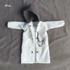 30/45/60cm Doll Windcoat with Chain WhiteBlack Handmade Doll Hoodies Jacket Fashion Coat Doll Outwear Clothes DIY Accessories