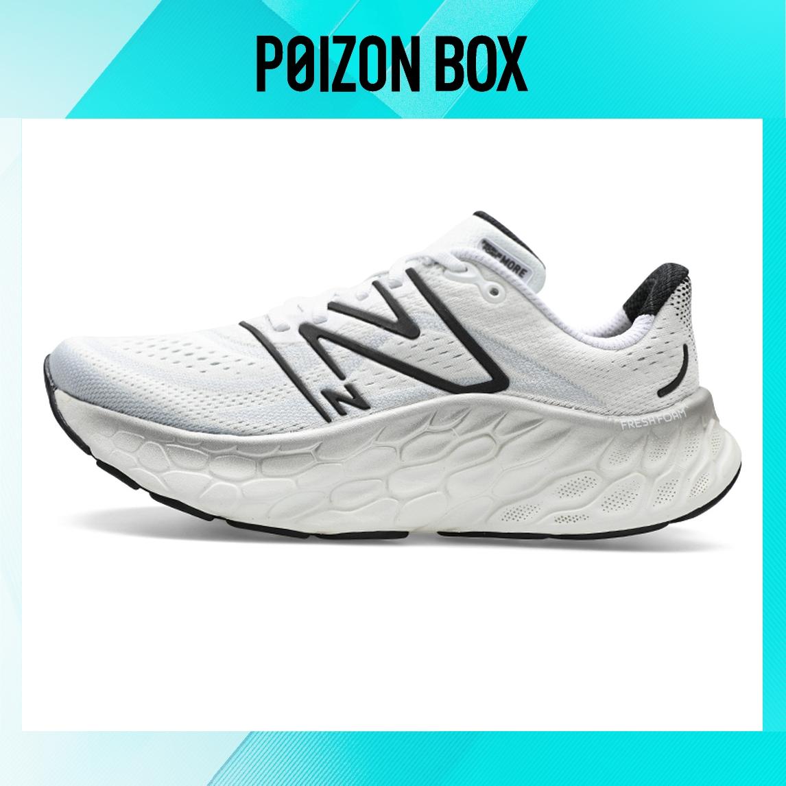 

кроссовки New Balance Fresh Foam X More v4 White Black Metallic MMORCW4