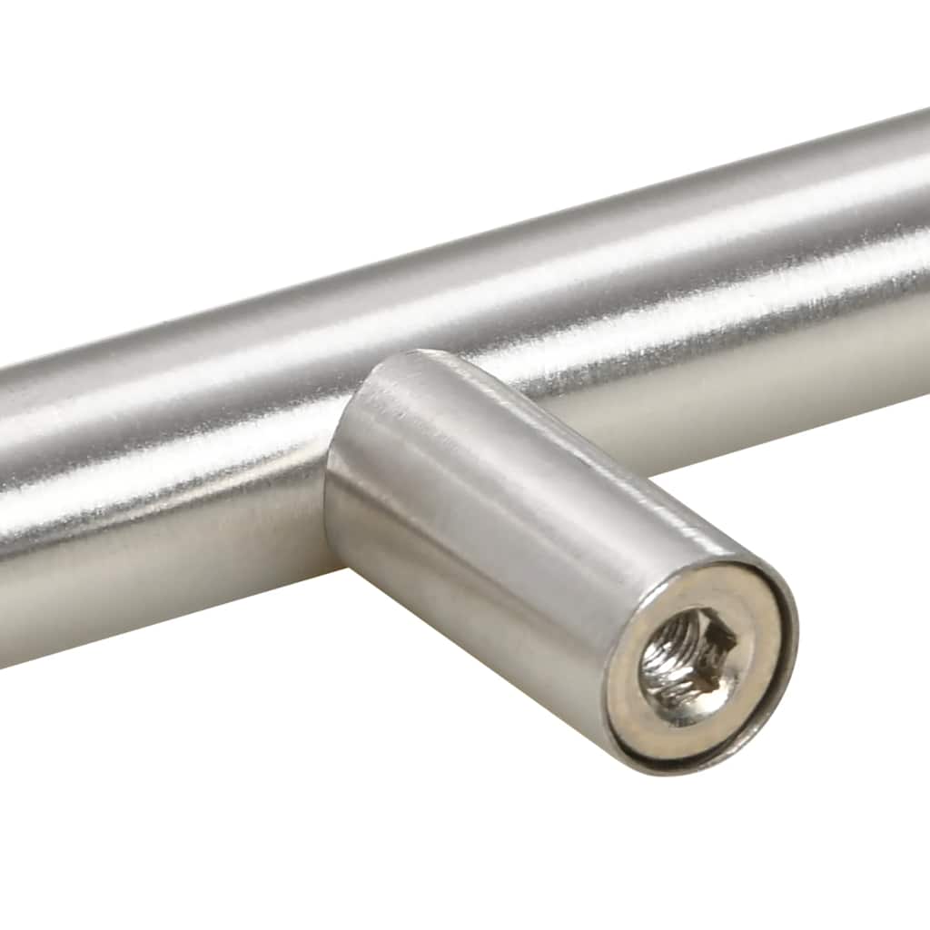 Furniture Handles 10 pcs Silver 64 mm Stainless Steel
