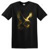 Adler Grafik T-Shirt Heftige Grafik Urban Streetwear Schweres T-Shirt