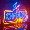 Open Welcome Bar Neon LED Sign USB Powered Room Wall Decoration For Pub Bar Club Men's Cave Party Restaurant Shop Sign Lights