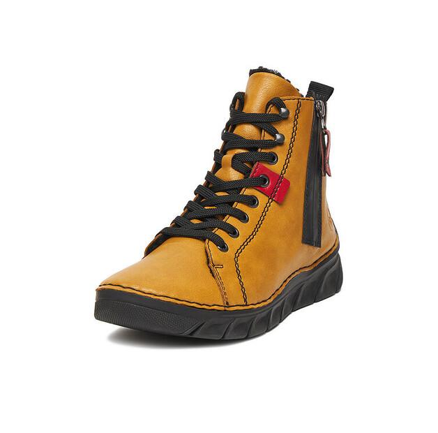 Rieker CEO-55024-68 Yellow Ankle Boots
