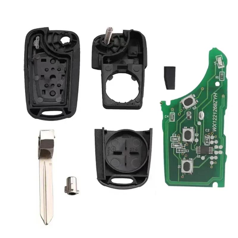 315mhz 433Mhz ID46 Chip Flip Remote Car Key Remote for Hyundai I20 I30 IX35 Avante for Kia K2 K5 Sportage Auto Key Case Shell