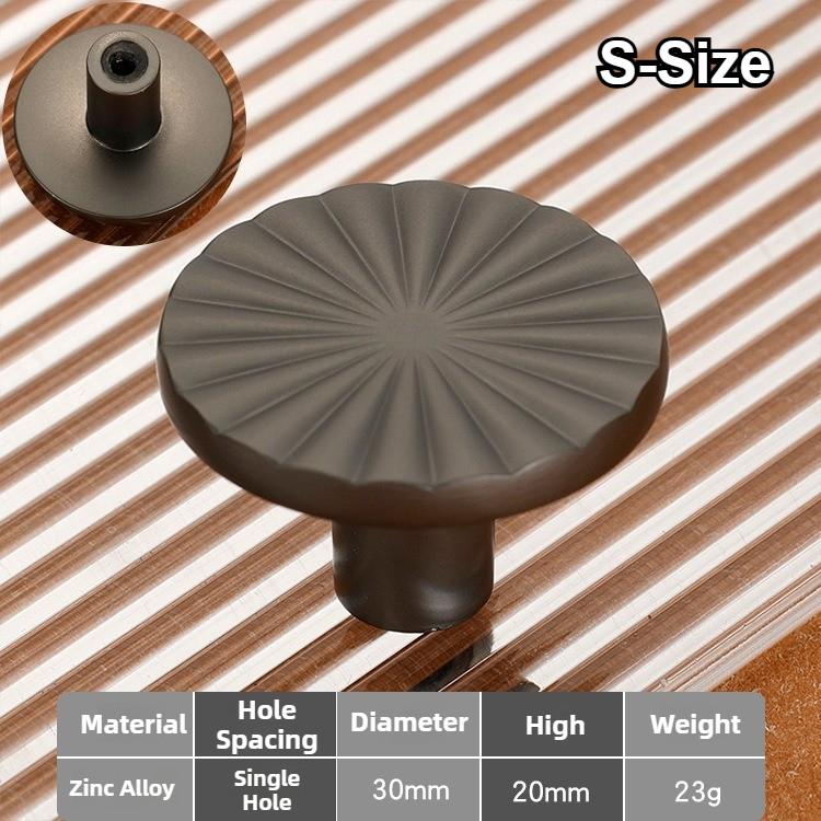 Modern Minimalist Light Luxury Zinc Alloy Semicircular Pair-Mounted Pulls Nordic Style Cabinet Kitchen Drawer Wardrobe Handles