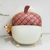 Acorn Cute Cartoon Shaped Children Backpack For Education Use With Doll Pendant