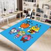 1PC Cartoon Characters Non-Slip Floor Carpet Compatible for Office&Living Room&Bedroom&Dining Room - Flat- Soft & Pattern, Vibrant Colors-W280