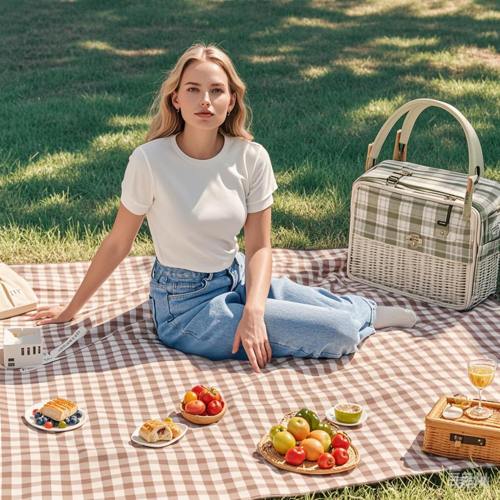 Picnic Waterproof Picnic Sports Cherry Blossom Disaster Prevention Sheet, Lightweight, Blanket, Washable, Portable, Mat, Beach, Camping, Outdoor, Day,