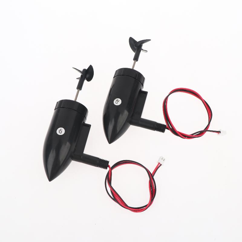 1 Set Waterproof Propeller 7.4V 12V Underwater Thruster 390 Brushed Motor Engine With 3-Blades Propeller For Rc Bait Boat Parts
