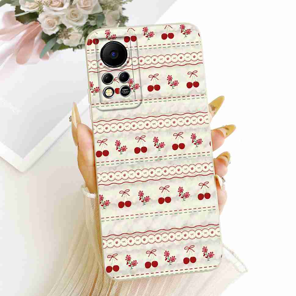 For Infinix Hot 11s NFC Case Beautiful Butterfly Flower Back Cover For Infinix Hot 11 S 11s NFC 11SNFC Protection Cases Funda