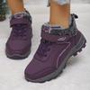 Fashion Snow Boots for Women Casual Winter Shoes Non-slip Platform Warm Ankle Boots Combat Outdoor Short Plush Hiking Boots Botas Mujer