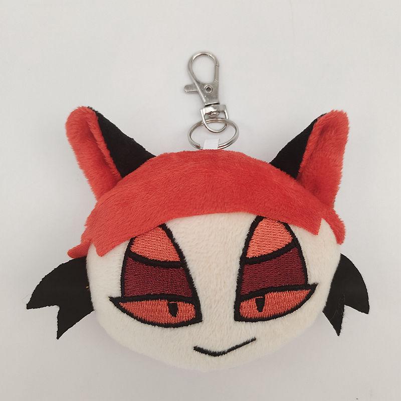 New Hazbin Hotel Evil Boss Clown Keychain Plush Toy