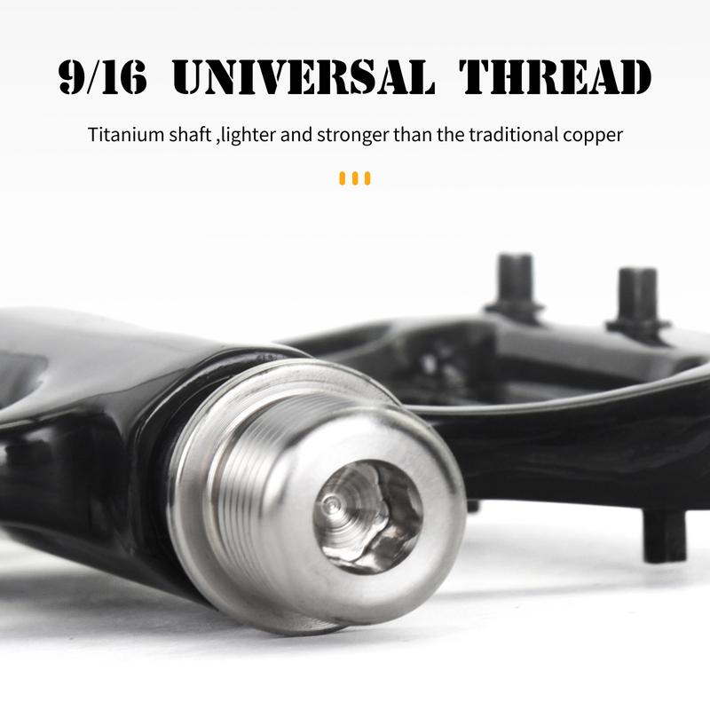 Mountain Bike Ultra-Light Carbon Fibre Flat Pedals Downhill Non-Slip Design Bearing System Bicycle Pedals Bike Lightweight Pedal