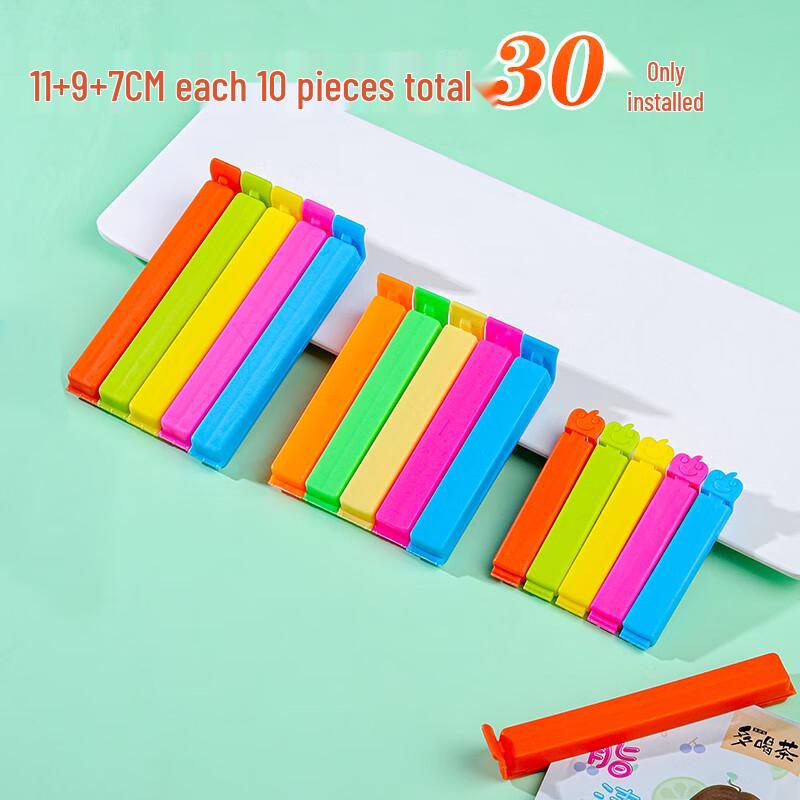 Zhaoran Colorful Food Sealing Clips Set