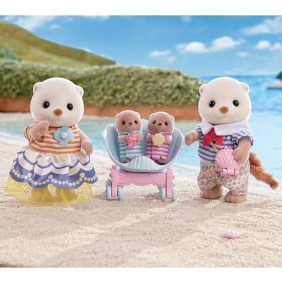 Sylvanian Families Doll Raccoon Family FS-54 ST Mark Certified Ages 3 Up Toy Dollhouse EPOCH